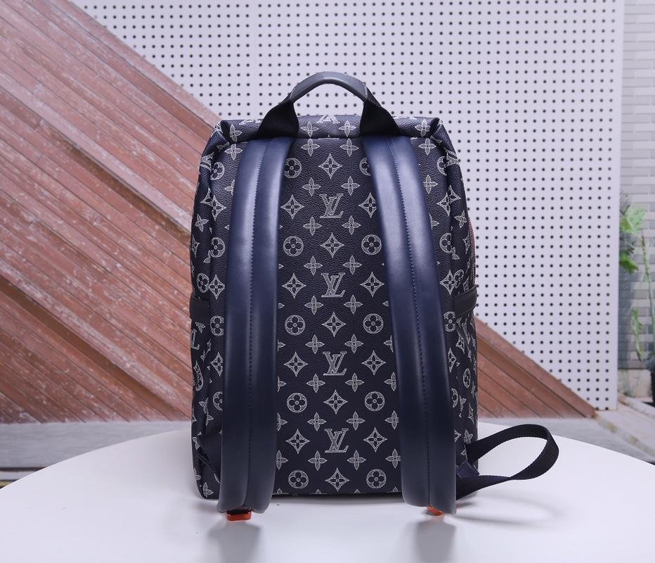 Louis Vuitton M43676 Apollo Men Backpack Monogram Eclipse Coated Canvas