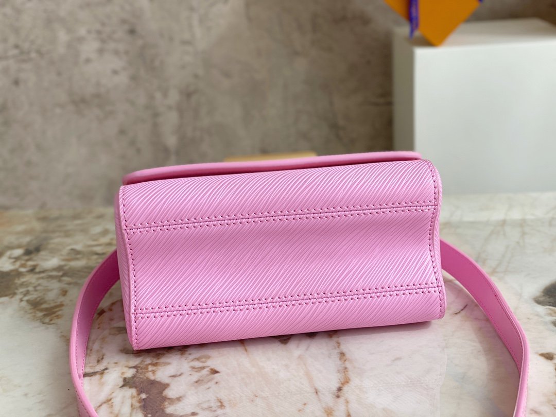 Louis Vuitton M21649 TWIST PM Epi Grained Leather Pink