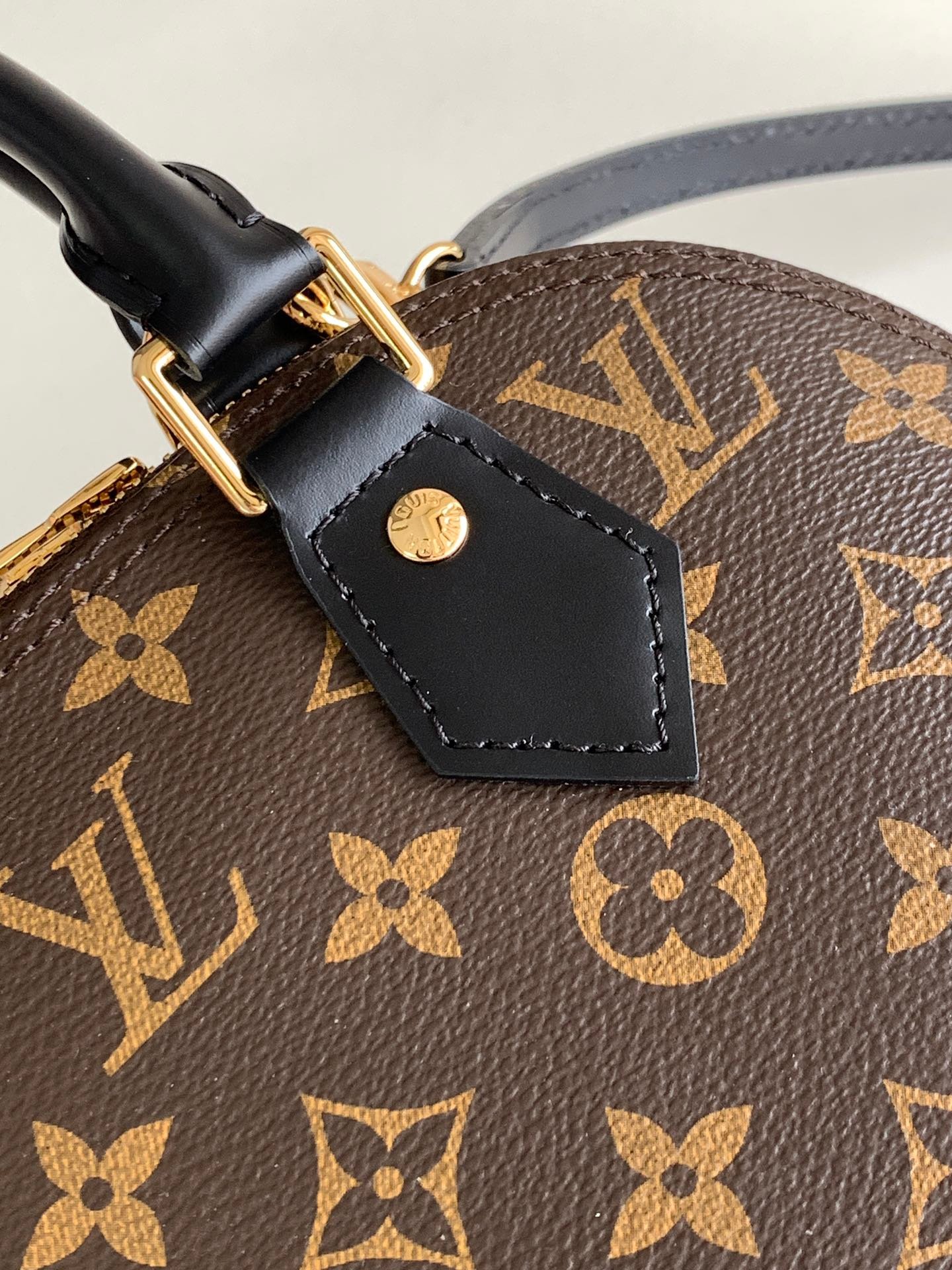 Louis Vuitton Alma BB Handbag Monogram Coated Canvas M53152