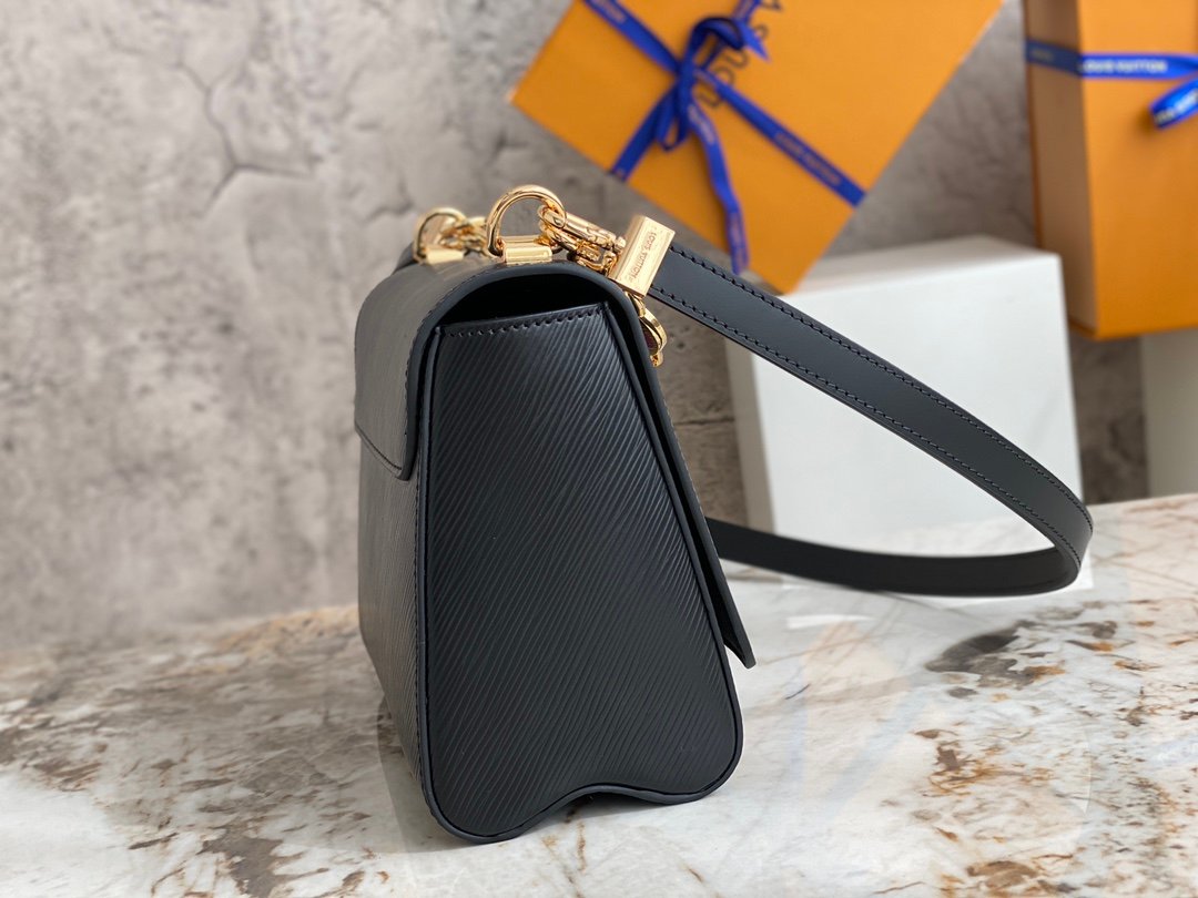 Louis Vuitton M21649 TWIST PM Epi Grained Leather Black
