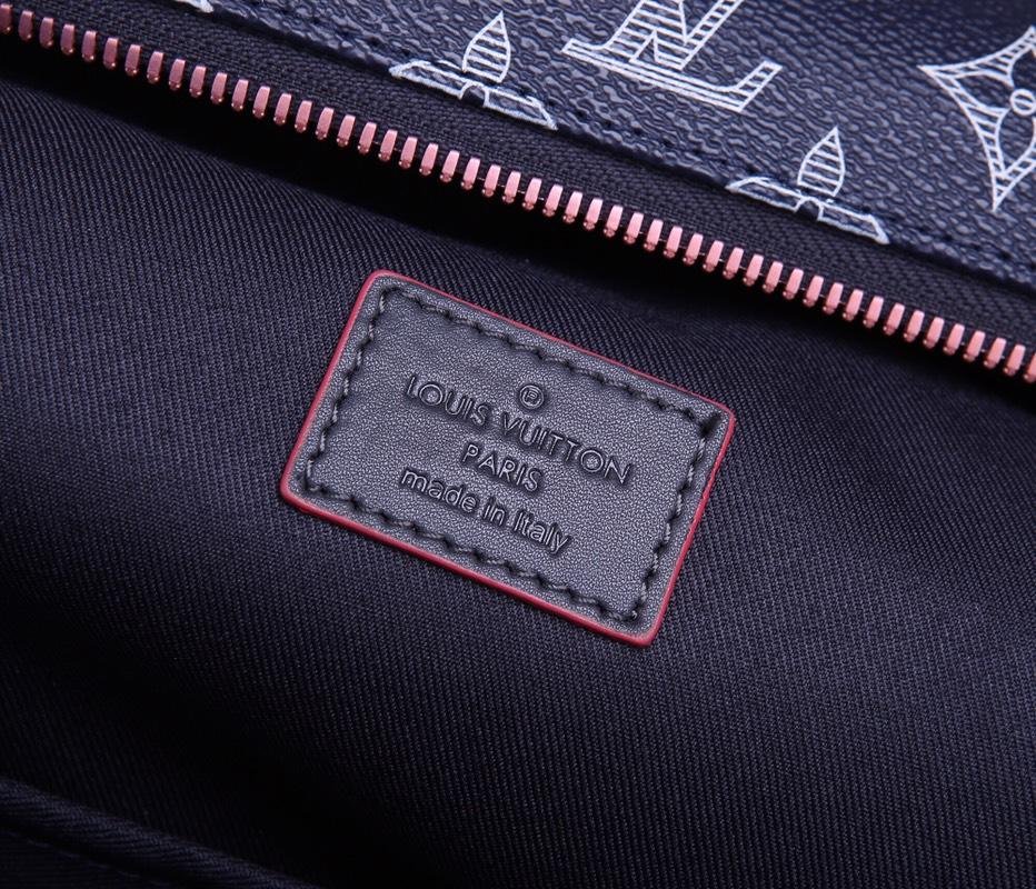 Louis Vuitton M43676 Apollo Men Backpack Monogram Eclipse Coated Canvas