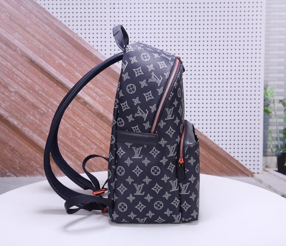 Louis Vuitton M43676 Apollo Men Backpack Monogram Eclipse Coated Canvas