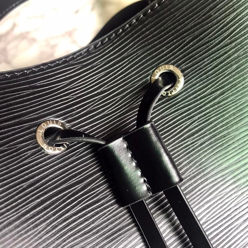 Louis Vuitton M54366 Neonoe Buckle Bag Black Epi Leather