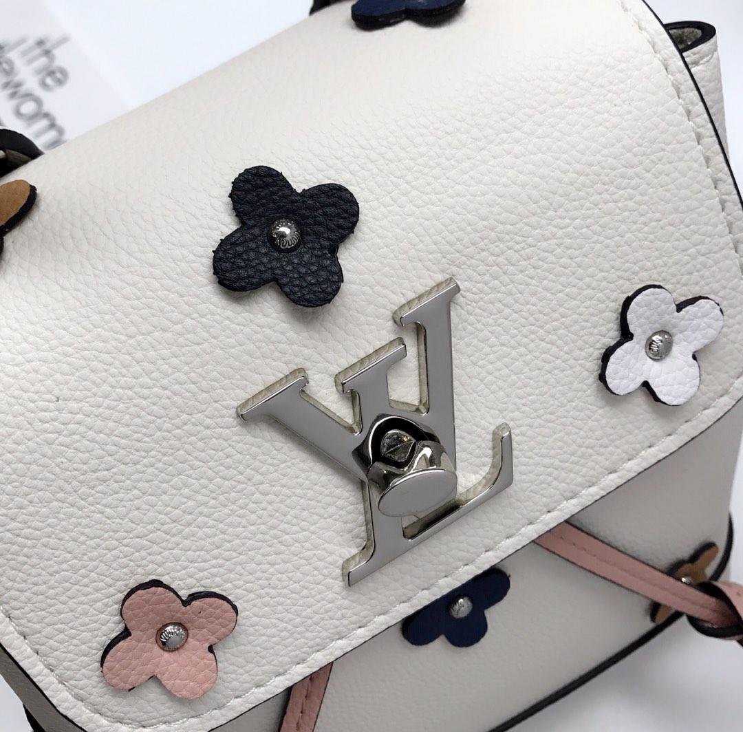 Louis Vuitton M53079 Lockme Mini Backpack Soft Calfskin