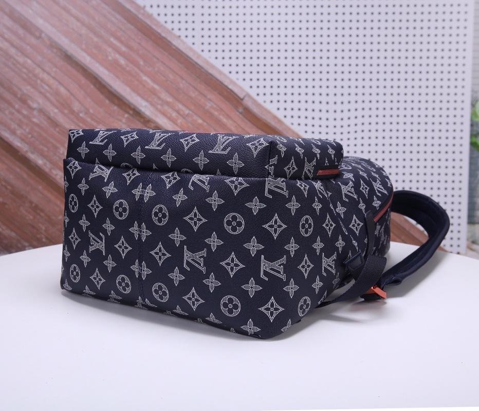 Louis Vuitton M43676 Apollo Men Backpack Monogram Eclipse Coated Canvas