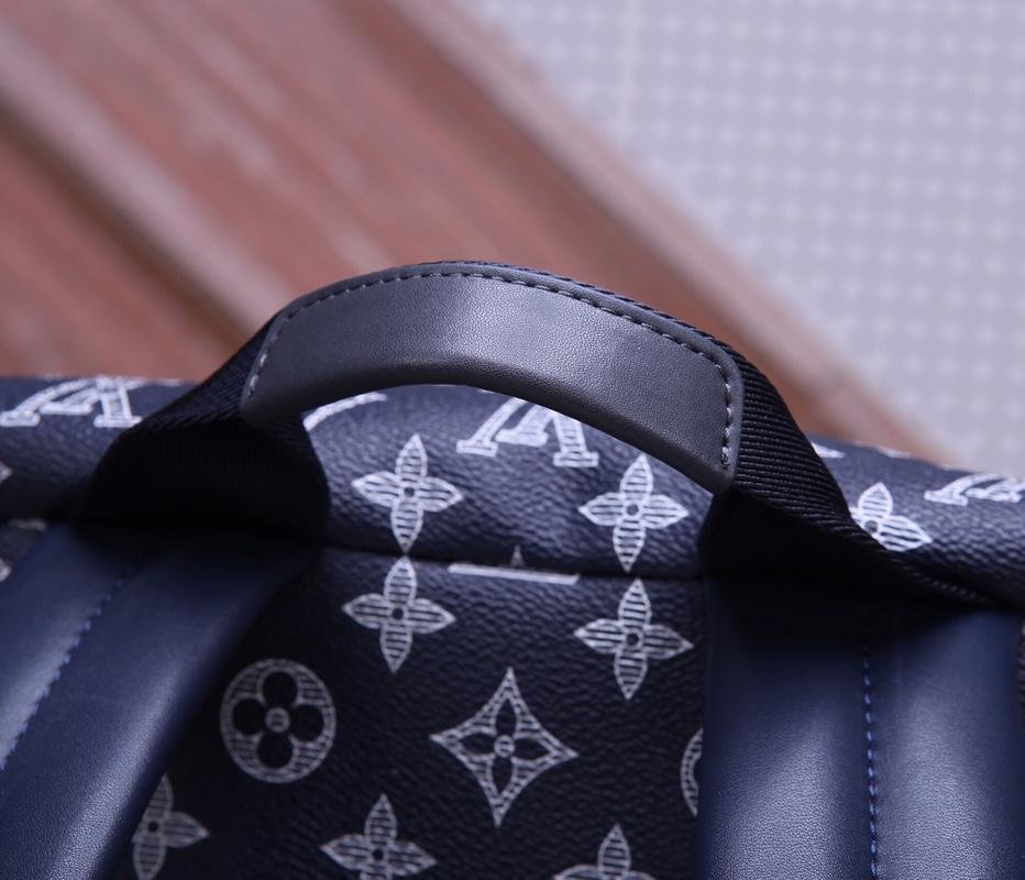Louis Vuitton M43676 Apollo Men Backpack Monogram Eclipse Coated Canvas