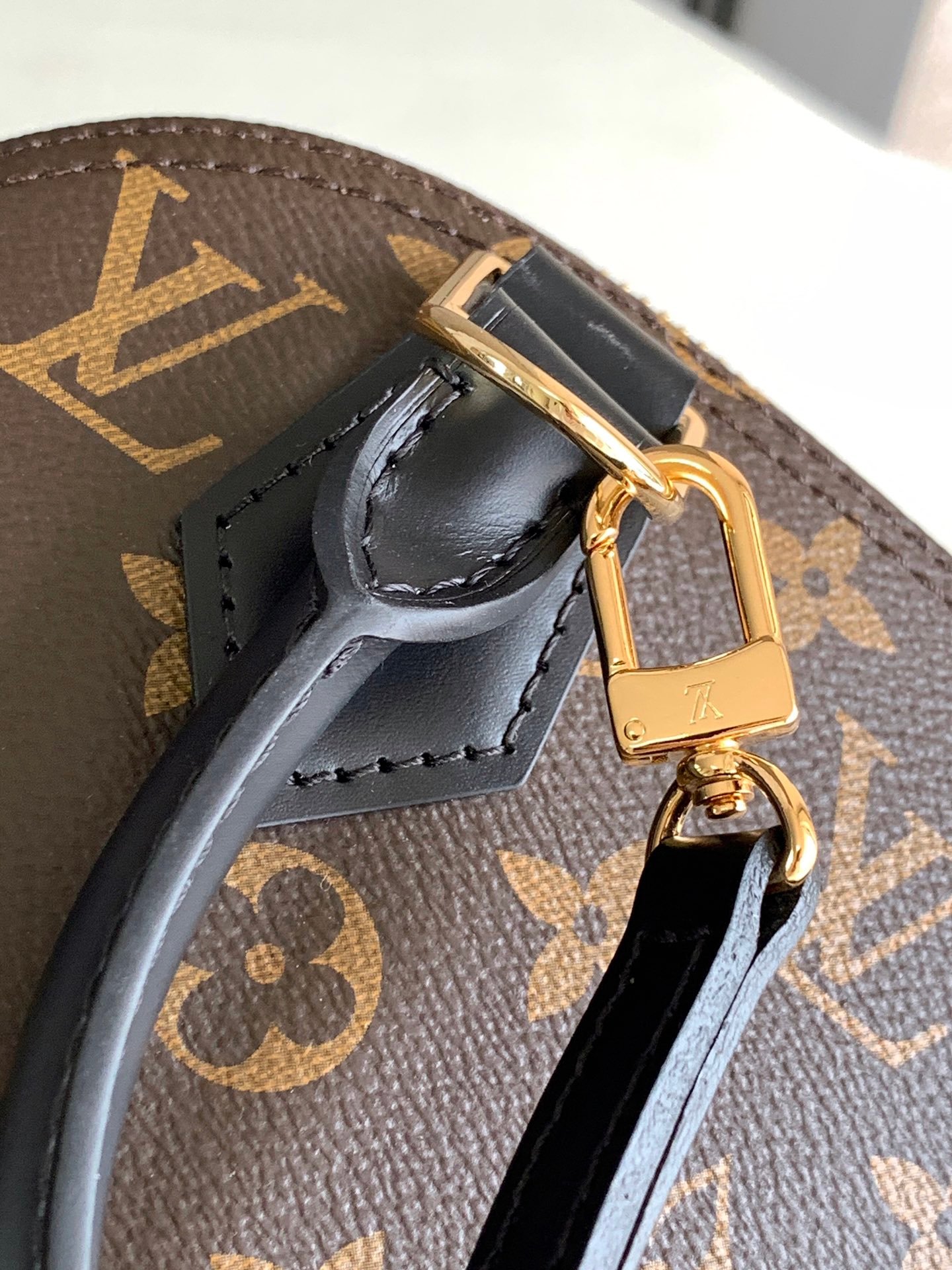 Louis Vuitton Alma BB Handbag Monogram Coated Canvas M53152